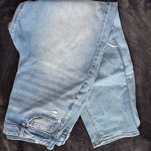 American Eagle Ripped Mom Jeans